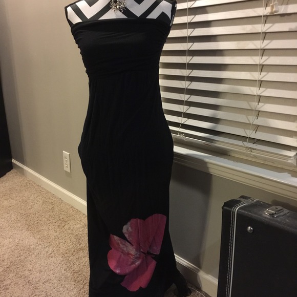 Strapless maxi dress - Picture 1 of 4