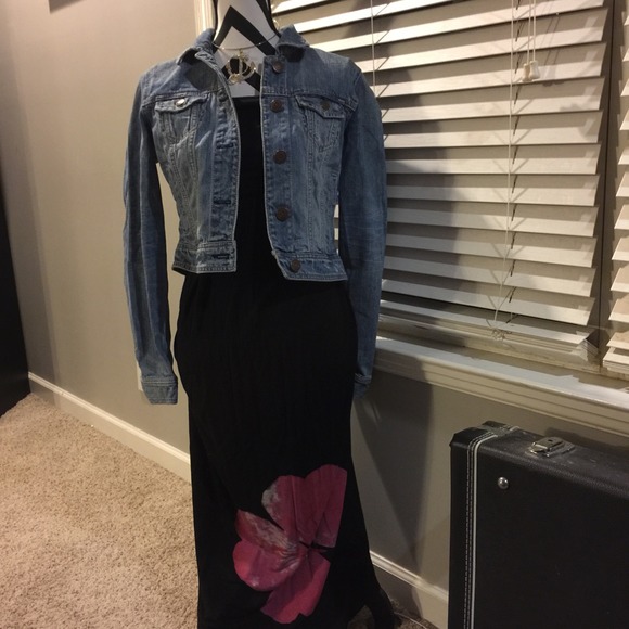 Strapless maxi dress - Picture 2 of 4