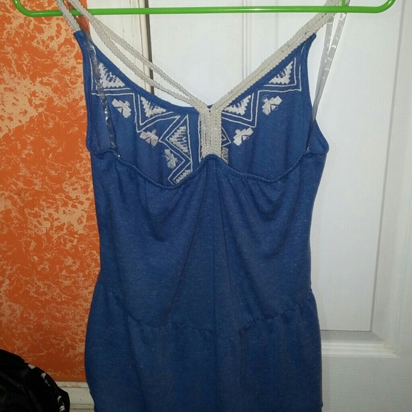 Blue Aztec Tank - Picture 2 of 4