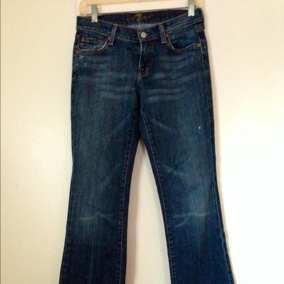 7 For All Mankind Medium Wash Bootcut Jeans