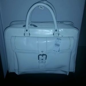 Wilsons Leather Laptop Case on Wheels