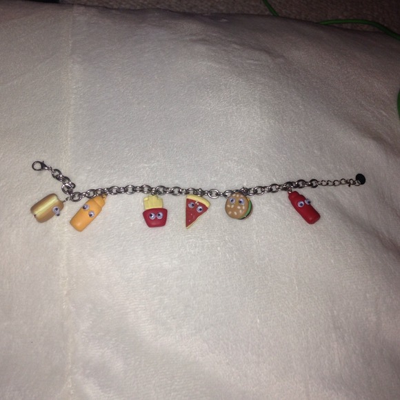 cute foodie bracelet