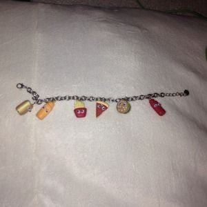 cute foodie bracelet