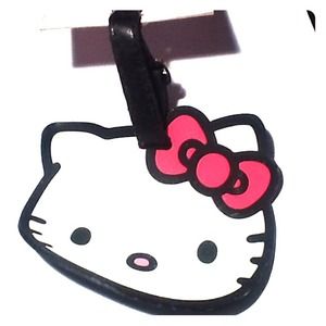 LARGE Hello kitty luggage tag