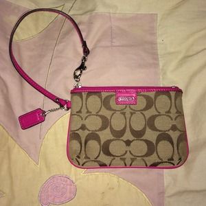 Coach wristlet