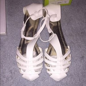 Brand New White Gladiator Sandals
