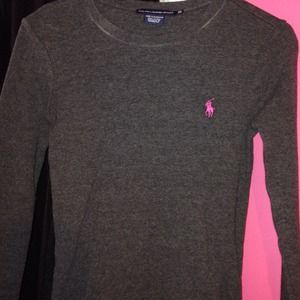 Long Sleeve Polo Ralph Lauren Sport Shirt