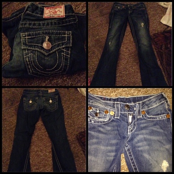 True religions. Zipper is broke