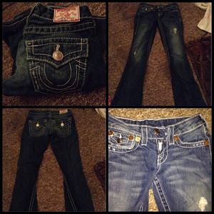 True religions. Zipper is broke