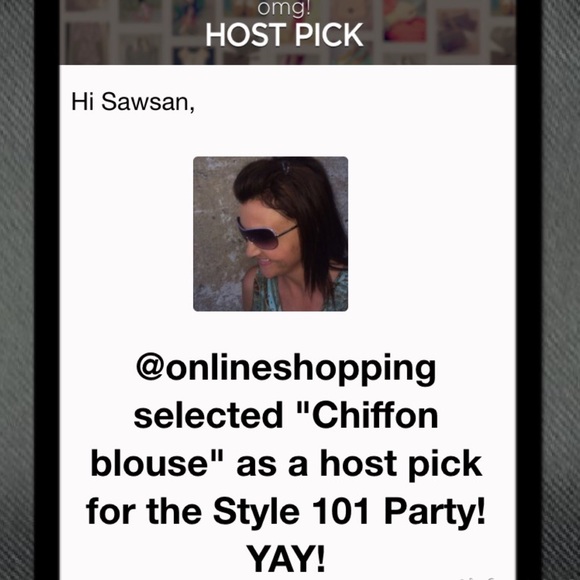 Chiffon blouse - Picture 2 of 2