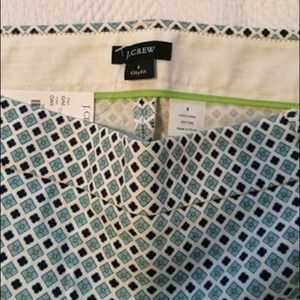 J. Crew City Fit Shorts. NWT