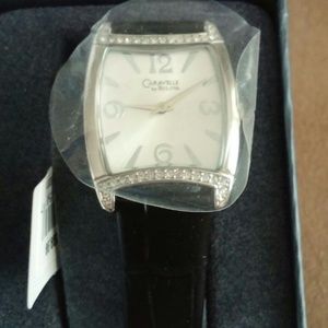 Caravelle by Bulova Women's 43T09 Crystal Accented