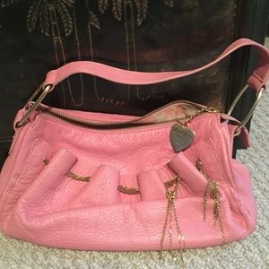 Juicy Couture Pink leather purse
