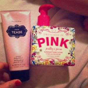 Two great smelling lotions.