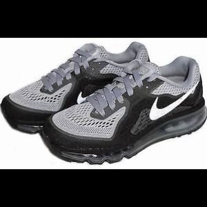 WOMENS Nike air max 2014 black/grey