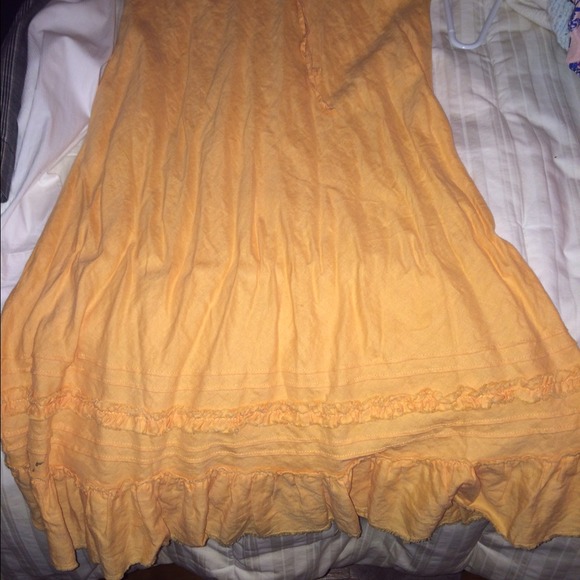 Maxi linen skirt