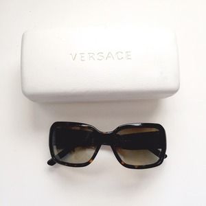 Versace tortoise sunglasses