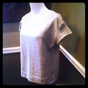 The Limited jeweled dolman sweatshirt XS