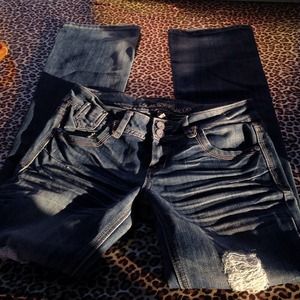 Bundle for gummygril two pairs of distressed jeans