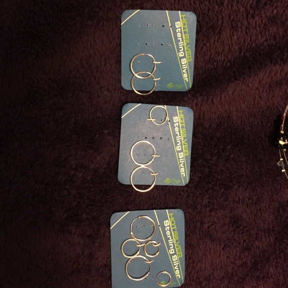 Sterling silver earrings