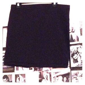 Black skirt