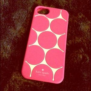 kate spade iPhone 5 5s case Pink/White