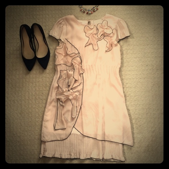 Pink flirty dress!