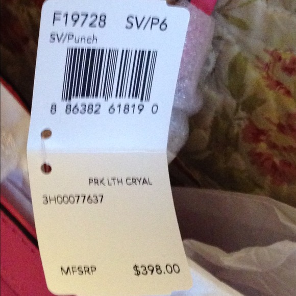 Coach Signature Park Leather Carryall in Punch - Picture 2 of 4