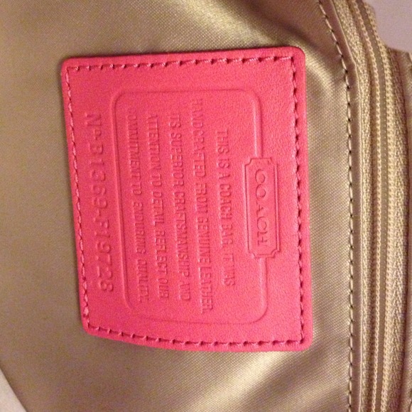 Coach Signature Park Leather Carryall in Punch - Picture 4 of 4