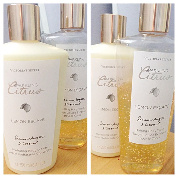 Lemon Escape Body Wash/Body Lotion Duo