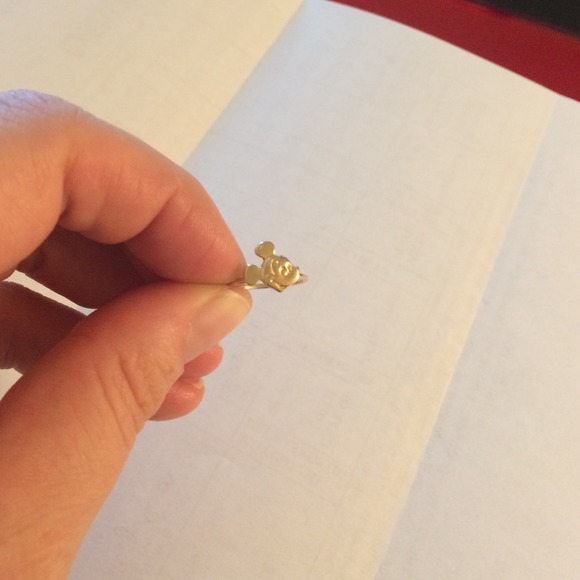 Disney Mickey Mouse 14k Yellow Gold ring