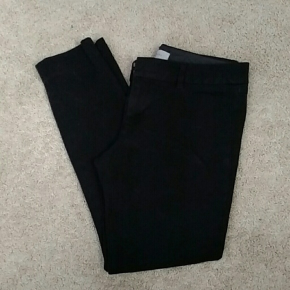 Skinny dress pants for shorter legs