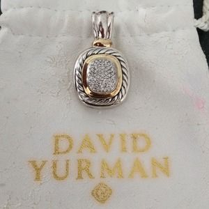 18ct gold with diamonds inset