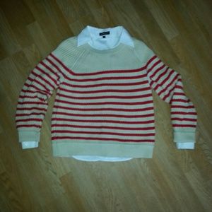 Striped Knit Sweater