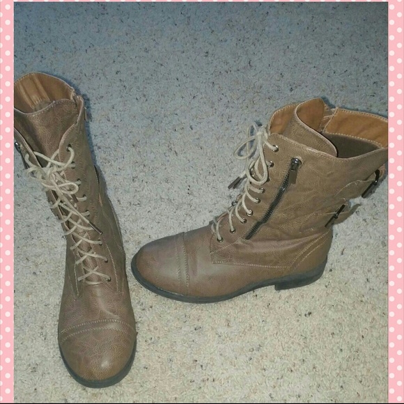 Combat boots!
