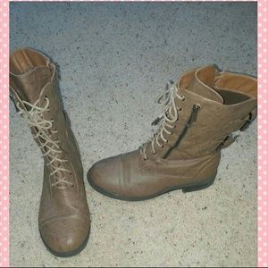 Combat boots!