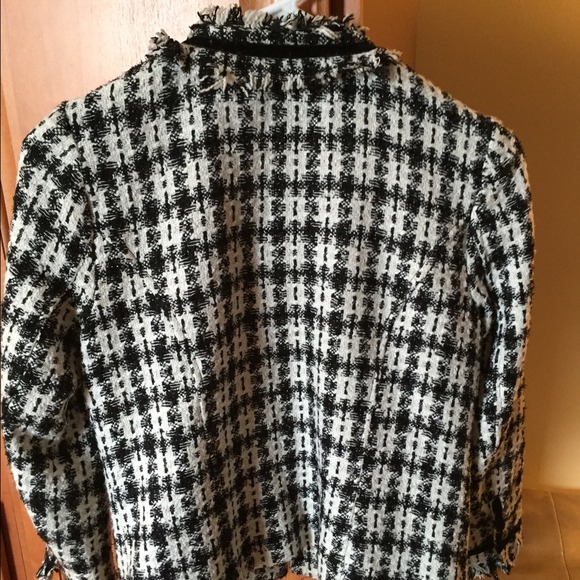 Black White Jacket Blazer - Picture 2 of 2