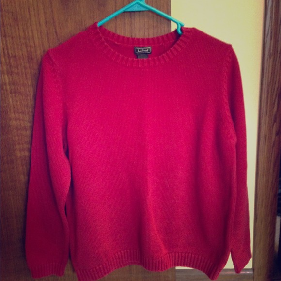 Red sweater