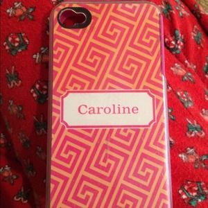 Monogrammed Caroline case