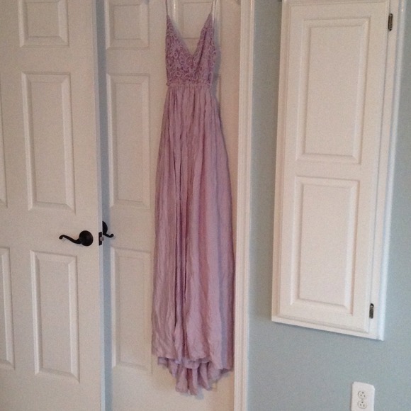 Lavender gown