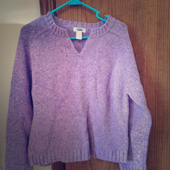 Old navy purple sweater