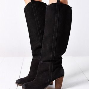 DV by Dolce Vita black suede tall boots