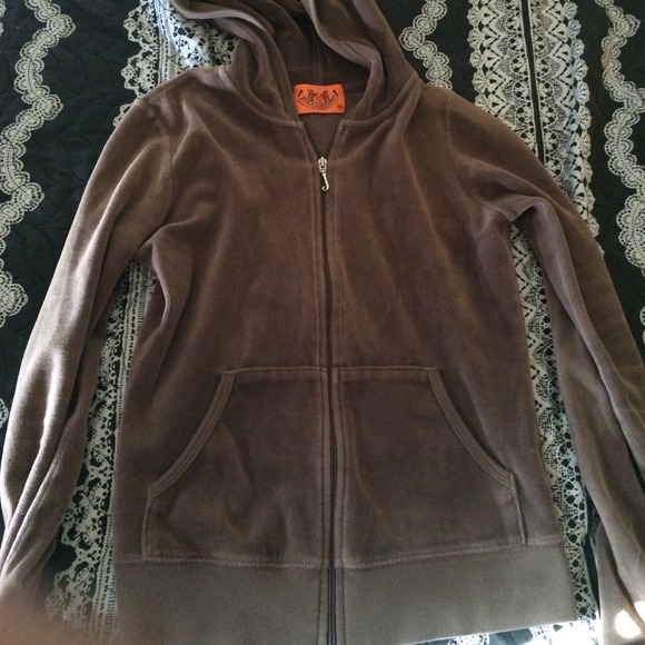 Juicy couture velour track jacket