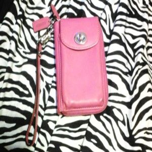 Coach wristlet