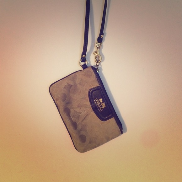 Coach wristlet