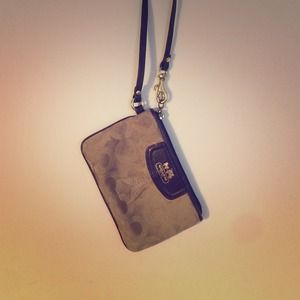 Coach wristlet