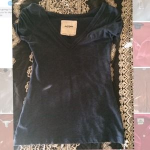 Abercrombie navy v neck
