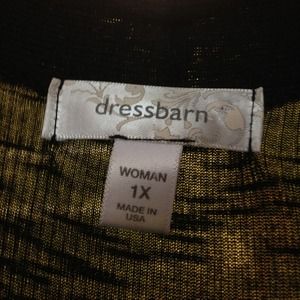 Dress Barn Tops - Woman's Black Vest 1X Dress Barn Tops - Woman's Black Vest 1X