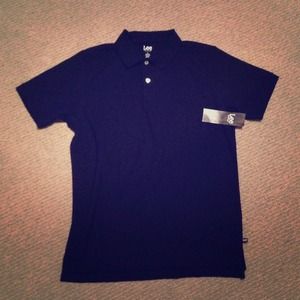 Men's Lee uniform polo shirt.