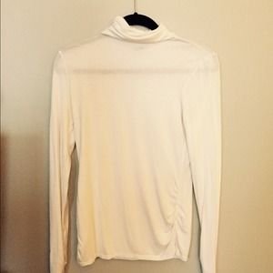 Tahari white turtle neck!